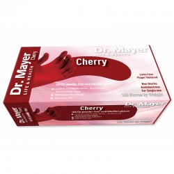 MANUSI DR.MAYER NITRIL CHERRY(RED) 100 S