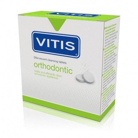 Ортодонтски почистващи таблетки VITIS 32 броя Dentaid