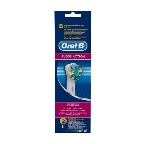 Резервни 2 бр.глави за електрическа четка Oral-B EB25 Floss